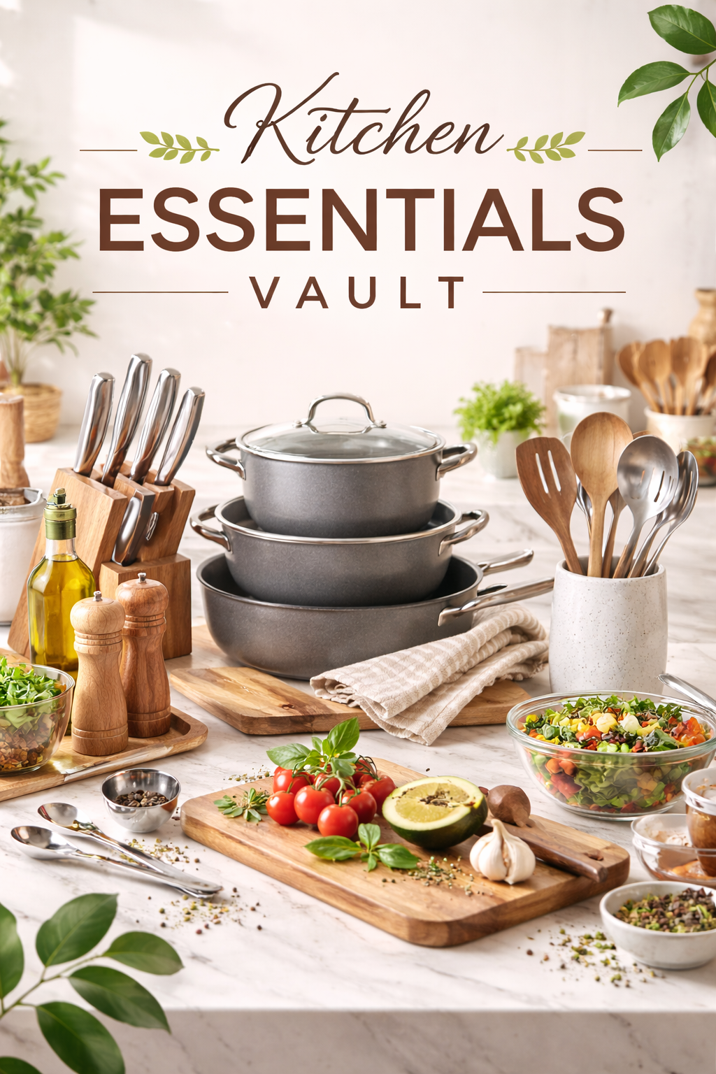 Kitchen Essentials Vault